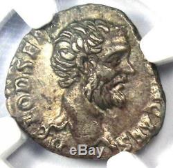 Roman Ar Denarius Albinus Clodius Coin 195-197 Ad Certifié Ngc Xf Condition