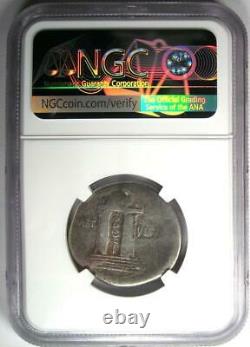 Roman Augustus Ar Cistophorus Coin 27 Bc 14 Ad Certifié Ngc Good