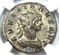 Roman Aurelian Bi Aurelianianus Coin (270-275 Ad) Certifié Ngc Ms (unc)