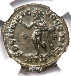 Roman Constantine I Bi Nummus Ae3 Pièce (307-337 Ad) Certifiée Ngc Ms (unc)