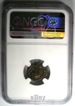 Roman Constantininian Bi Nummus Coin (330-340 Ad) Certifié Ngc Ms (unc)