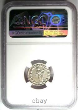 Roman Elagabalus Ar Denarius Coin 218-222 Ad Certifié Ngc Choice Au