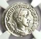 Roman Gordian Iii Ar Denarius Coin 238-244 Ad Ngc Ms (unc) Condition