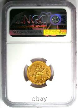Roman Hadrian Av Aureus Gold Coin 117-138 Ad Certifié Ngc Xf (ef) Rare