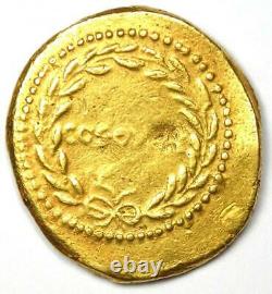 Roman Julius Caesar Gold Av Aureus Coin (44 Av. J.-c.) Ngc Choice Vf (certificat)