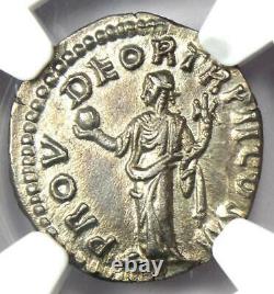 Roman Lucius Verus Ar Denarius Argent Pièce 161-169 Ad Certifié Ngc Au