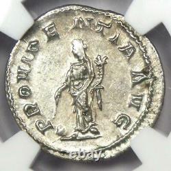 Roman Maximinus I Ar Denarius Pièce D’argent 235-238 Ad Certified Ngc Choice Au