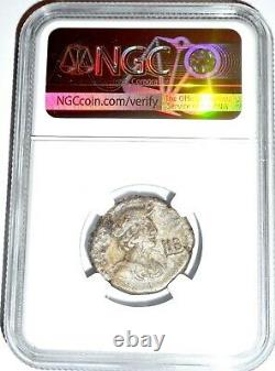 Roman Nero Alexandria Bi Tetradrachm Coin Ngc Certifié Avec L'histoire, Certificat