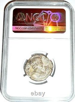 Roman Nero Alexandria Bi Tetradrachm Coin Ngc Certifié Avec L'histoire, Certificat