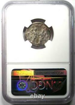 Roman Trajan Decius Ar Double Denarius Coin 249-251 Ad Ngc Ms (unc)
