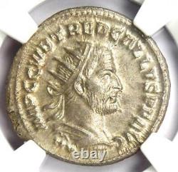 Roman Treb Gallus Ar Double Denarius Pièce 251-253 Ad. Certifié Ngc Ms (unc)