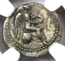 Roman Vespasien Ar Hemidrachm Coin Cappadocia Césarée 69-79 Ad Ngc Choice Vf