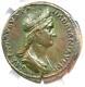 Sabina Ancienne Romaine Ae Sestertius Coin 128-136 Ad. Certifié Ngc Xf, Fine Style