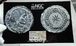 Sainte-hélène Mère De Constantin Ier Le Grand 319ad Rare Romaine Monnaie Ngc I77889