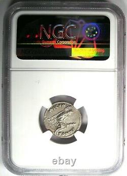 Tibère Ar Denarius Argent Hommage Penny Roman Coin 14-37 Ad Certifié Ngc Au