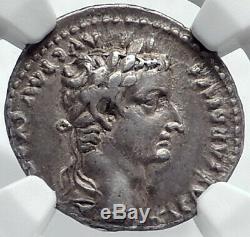 Tiberius 36ad Argent Biblique Romaine Coin Jésus-christ Rendre Caesar Ngc I81773