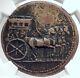 Tiberius Authentic Ancient 36ad Rome Sestertius Roman Coin Quadriga Ngc I81780
