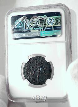 Tiberius Authentique Ancien 35ad Véritable Originale Rome Roman Coin Ngc I80911