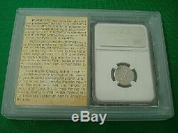 Trajan 98-117 Empire Romain Ngc Beaux Âge D'or Hoard Roman Silver Coin