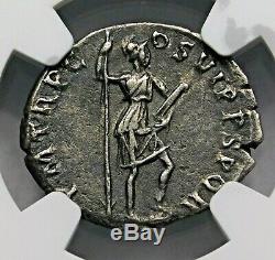 Trajan. Remarquable Denier Circa 103-111 Ad. Ancien Romain Silver Coin