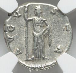Translate: 'Pièce de monnaie de l'Empire romain NGC Ch VF Faustina I Sr the Elder 138-140/1, épouse d'un Pius'
