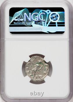 Une pièce de monnaie en argent double denier de l'empire romain Caesar de 253 après Jésus-Christ, Aemilian, certifiée NGC Ch XF, RARE