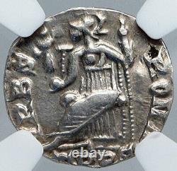 Valens Authentique Ancien 364-8ad Trier Argent Siliqua Old Roman Coin Ngc I89134