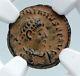 Valentinian Ii Ancien 388ad Antioch Roman Coin Victory Angel & Cross Ngc I89519