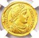 Valentinien I Gold Av Solidus Pièce De Monnaie Romaine En Or 364 Ad Certifié Ngc Xf (ef)