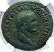 Vespasien Authentique Ancient Rome 72ad Sesterce Roman Coin Libertas Ngc I82623