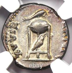 Vitellius Ar Denarius Ancient Roman Coin 69 Ad Certifié Ngc Choice Xf (ef)