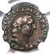 Vitellius Ar Denarius Roman Silver Ancient Coin 69 Après Jc. Certifié Ngc Choice Fine
