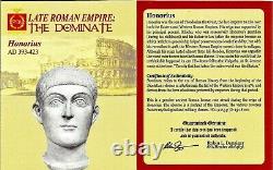 Western Roman Empereur Honorius Coin Ngc Certifié Xf, Avec Histoire, Certificat