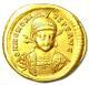 Western Roman Honorius Av Solidus Gold Coin 393-423 Ad Certifié Ngc Choice Vf