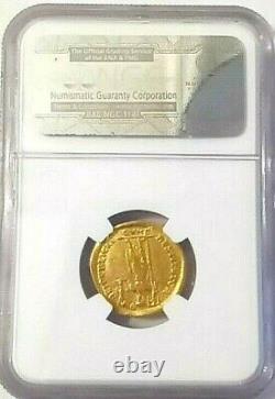 Western Roman, Valentinian I Av Solidus Gold Coin 364-375 Ad Ngc Certifié