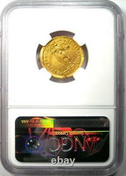 Western Roman Valentinian I Av Solidus Gold Konstan Coin 364-375 Ad Ngc Ms Unc